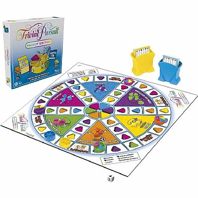 Hasbro Trivial Pursuit Family Edition - Επιτραπέζιο (Greek Language) (E1921)