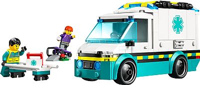 LEGO CITY: ΑΣΘΕΝΟΦΌΡΟ ΈΚΤΑΚΤΗΣ ΑΝʼΓΚΗΣ (60451)