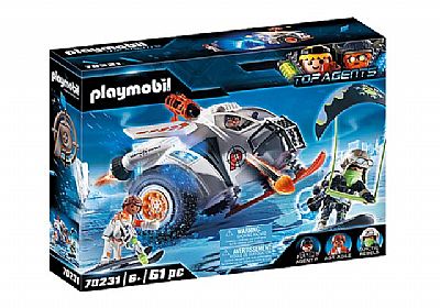 Playmobil Top Agents V Snow Glider Της Spy Team 70231