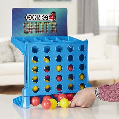 Hasbro Score4- Connect4 Shots Επιτραπέζιο Παιχνίδι Σκορ4 E3578