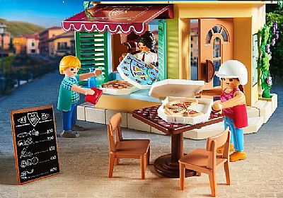 Λαμπάδα Playmobil City Life - Πιτσαρία 70336