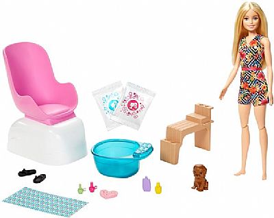 Mattel Barbie Wellness - Ινστιτούτο Μανικιούρ Ghn07