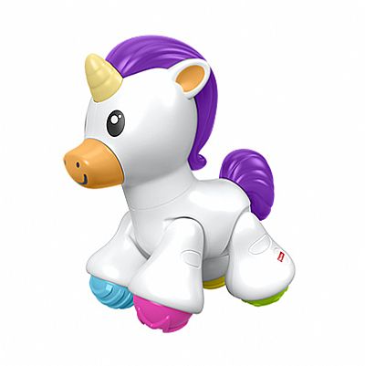 Fisher Price Unicorn Clicker Pal Μονόκερος Press And Go Fyl45