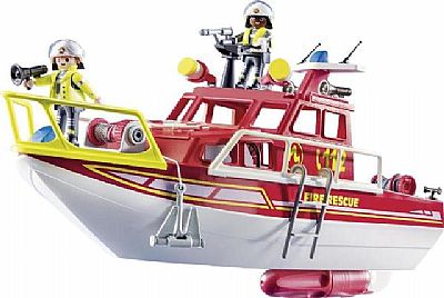 Playmobil City Action Πυροσβεστικό Σκάφος Διάσωσης 70147