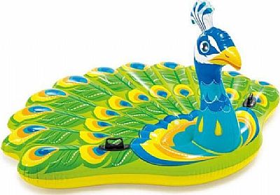 Intex Φουσκωτό Στρώμα Θαλάσσης Παγώνι 