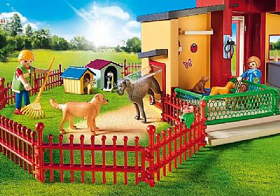 Playmobil Ξενώνας Μικρών Ζώων - Tiny Paws Pet Hotel 9275