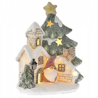 ΠΙΝΑΚΙΔΑ SANTA IS IN ΜΕΤΑΛ 52Χ12Χ102 63056