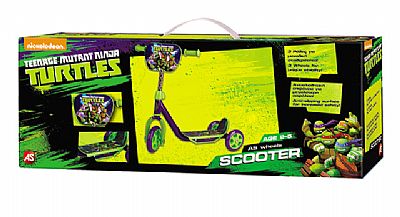 As Company Πατίνι Scooter Τρίροδο Χελωνονιντζάκια Tmnt Turtles 50150