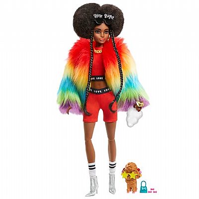 Mattel Barbie Extra Rainbow Coat Gvr04