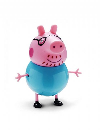 Giochi Preziosi Peppa Pig Η Οικογένεια Της Πέππα, 4 Φιγούρες Ppc27000