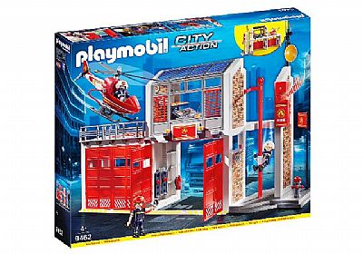 Playmobil City Action Μεγάλος Πυροσβεστικός Σταθμός 9462