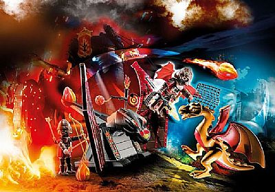 Playmobil Novelmore Ιππότες Του Μπέρναμ Με Δράκο 70226