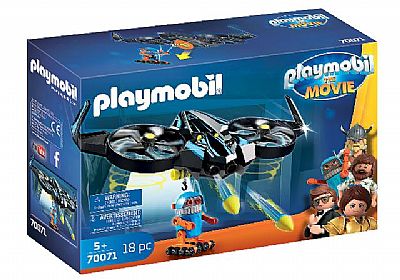 Playmobil The Movie Ο Ρομπότιτρον με το Drone του 70071