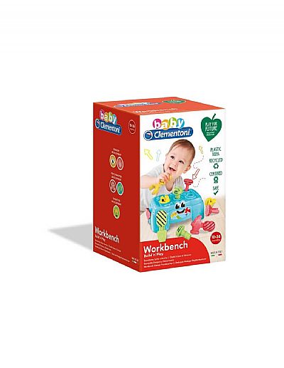 Clementoni Βρεφικό Παιχνίδι Πάγκος Εργασίας Από Ανακυκλωμένα Υλικά 17042