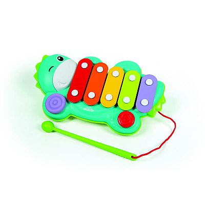 Clementoni Βρεφικό Παιχνίδι Μουσικό Ξυλόφωνο Δεινοσαυράκια 17263