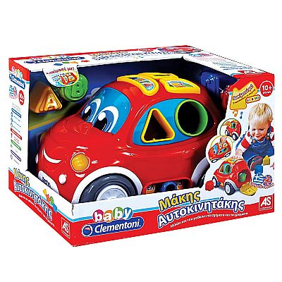 Clementoni Βρεφικό Παιχνίδι Μάκης Αυτοκινητάκης (Μιλάει Ελληνικά) 63171