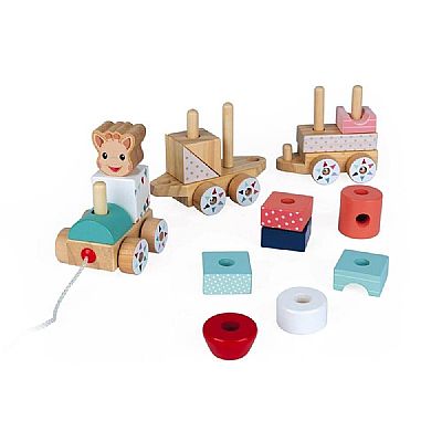 JANOD Sophie La Girafe - Ξύλινο Τρένο J09506