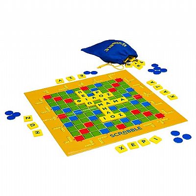 Mattel Scrabble Junior - Επιτραπέζιο (Ελληνικό) (Y9672)