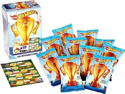 Mattel  Αυτοκινητάκια Hot Wheels Rewards Cars - Σετ Των 10 GWN97