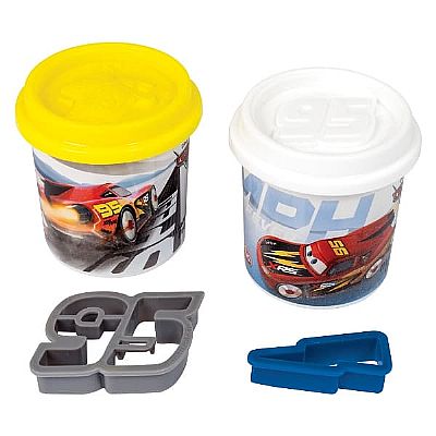 As Company Σετ 2 Βαζάκια 4oz Με 2 Cutters Cars 1045-03551