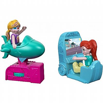 Mattel Polly Pocket - Σινεμά Ποπ Κορν Σετ GVC96 