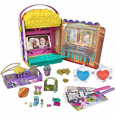 Mattel Polly Pocket - Σινεμά Ποπ Κορν Σετ GVC96 