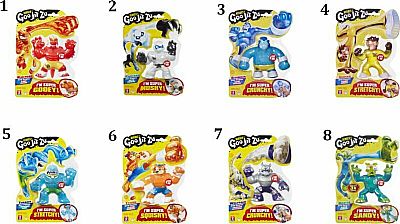 Giochi Preziosi Goo Jit Zu Hero Single Pack W.1 - 8 Σχέδια Gjt00100