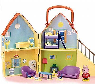 Giochi Preziosi Peppa Pig Σπίτι Με 1 Φιγούρα Gph01469/Gr