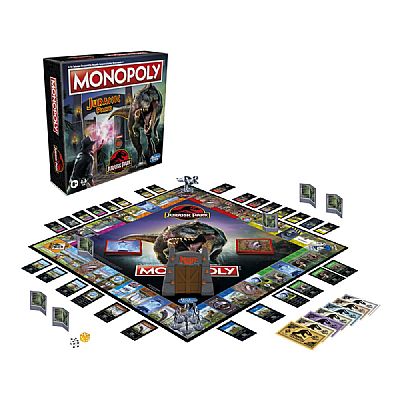 F1662 MONOPOLY JURASSIC PARK