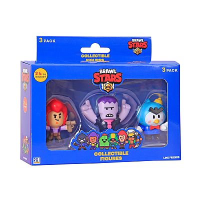 BRW2021 P.M.I. BRAWL STARS COLLECTIBLE FIGURES - 3 PACK