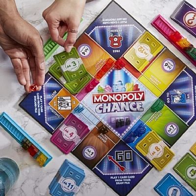 Hasbro Monopoly: Monopoly της Τύχης (Gr Monopoly Chance (F8555) 