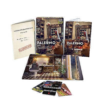 21702 Επιτραπέζιο Crime Scene Palermo 1985