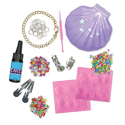 88987 Εργαστήριο Κοσμημάτων Gemex Magic Shell Παίζω & Δημιουργώ