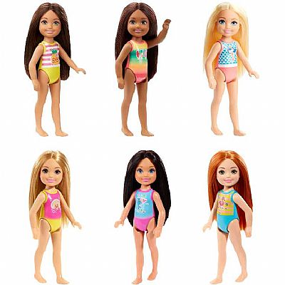 Mattel GLN73 CHELSEA BEACH(6 ΣΧΕΔΙΑ)