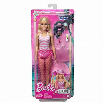 Mattel HPL73 BARBIE BEACH GLAM ΜΕ ΑΞΕΣΟΥΑΡ