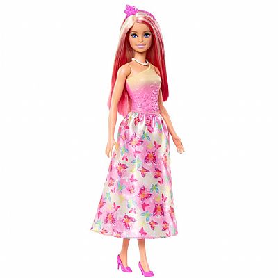 Mattel HRR08 BARBIE ΝΕΑ ΠΡΙΓΚΙΠΙΣΣΑ ΡΟΖ ΑΝΤΑΥΓΕΙΕΣ