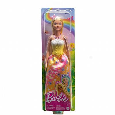 Mattel HRR09 BARBIE ΝΕΑ ΠΡΙΓΚΙΠΙΣΣΑ ΠΟΡΤΟΚΑΛΙ ΑΝΤΑΥΓΕΙΕΣ