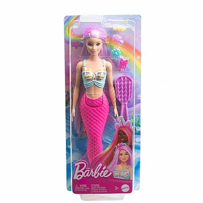 Mattel HRR00 BARBIE ΓΟΡΓΟΝΑ ΜΑΚΡΙΑ ΜΑΛΛΙΑ