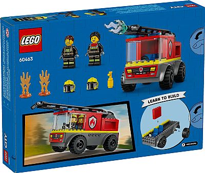LEGO City: Fire Ladder Truck (60463)