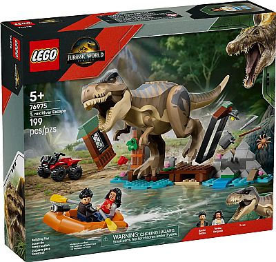 LEGO JURASSIC WORLD: T. REX RIVER ESCAPE (76975)
