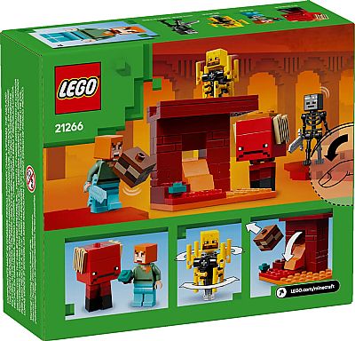 LEGO MINECRAFT: THE NETHER LAVA BATTLE (21266)