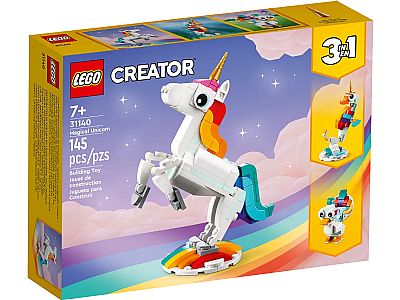 31140 LEGO CREATOR: 3IN1 MAGICAL UNICORN