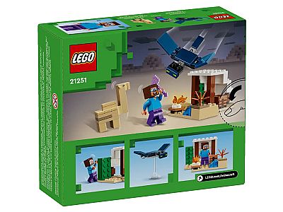 LEGO 21251 Minecraft: Steve's Desert Expedition Set 