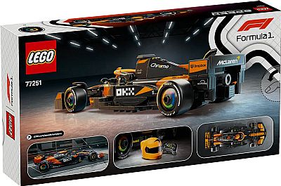 ΠΡΩΤΑΘΛΗΤΈΣ ΤΑΧΎΤΗΤΑΣ LEGO: MCLAREN F1 TEAM MCL38 RACE CAR (77251)