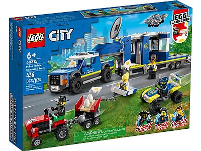 60315 CITY POLICE MOBILE COMMAND TRUCK