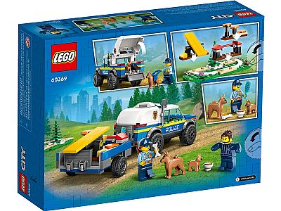 60369 LEGOCITY MOBILE POLICE DOG TRAINING
