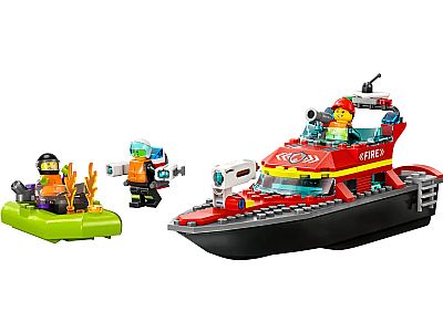 60373 LEGOCITY FIRE RESCUE BOAT