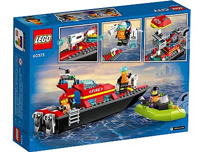 60373 LEGOCITY FIRE RESCUE BOAT