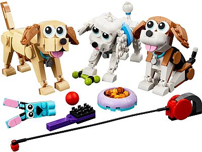 31137 LEGO CREATOR: 3IN1 ADORABLE DOGS