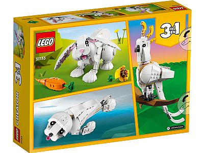 31133 LEGO CREATOR: 3IN1 WHITE RABBIT